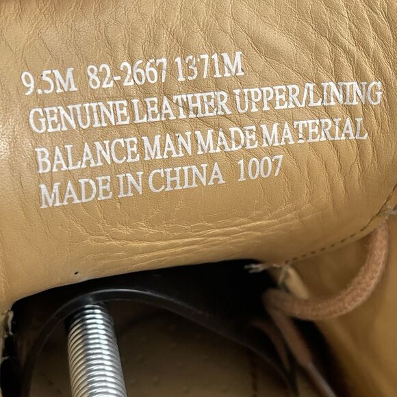 Clarks Chukka Ankle Leather Boots Suede Shoes Size 9.5 M Tan - Picture 9 of 10